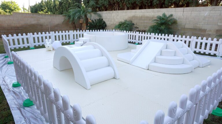 Orange County Kids Party Blog! 11 Orange County White Soft Play