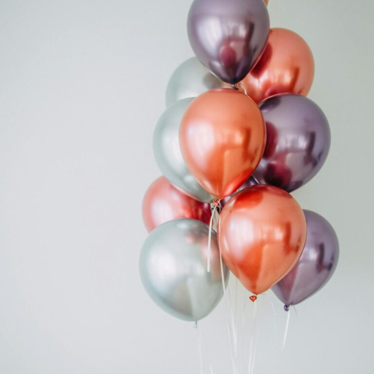 Chrome Balloon Bouquet