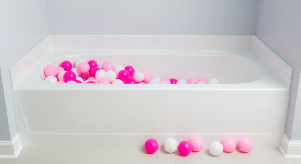 How to Clean and Maintain Your Ball Pit 2 bath tub with balls filled