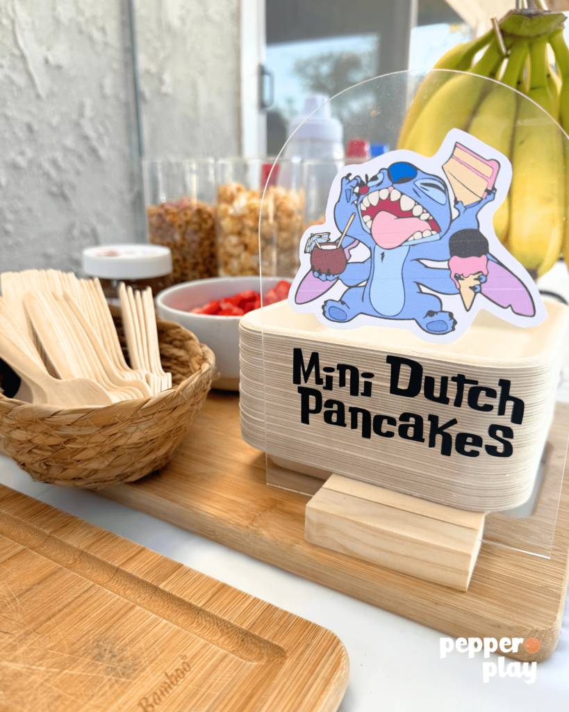 Mini Dutch Pancakes Station