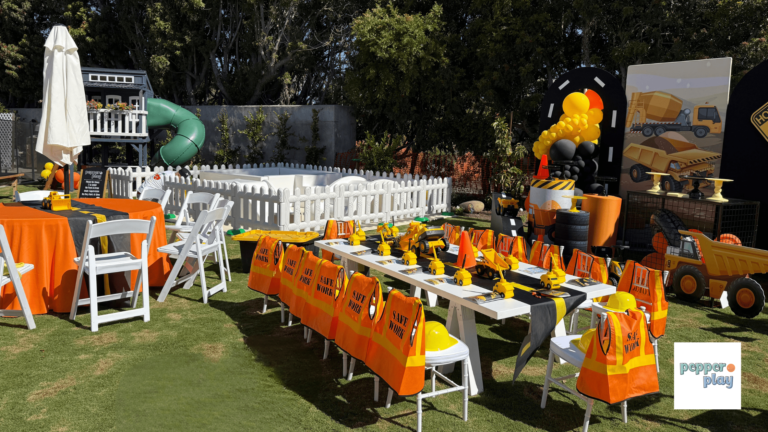 Orange County Kids Party Blog! 6 Construction Birthday Party Table