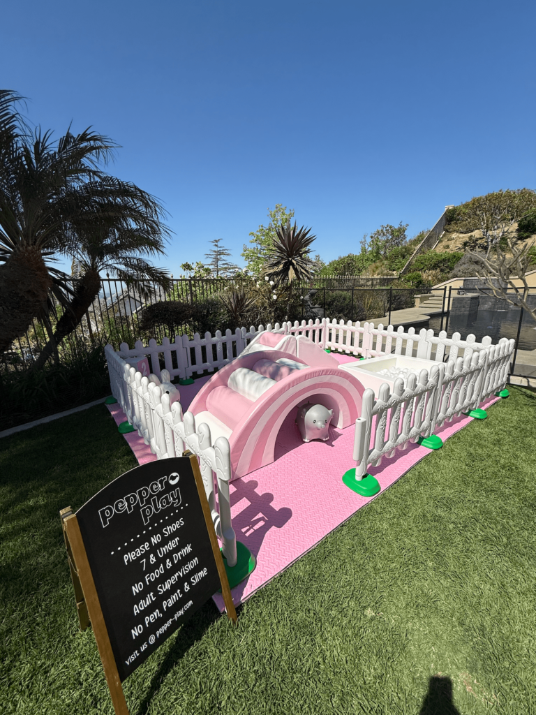 Pink Small soft play set