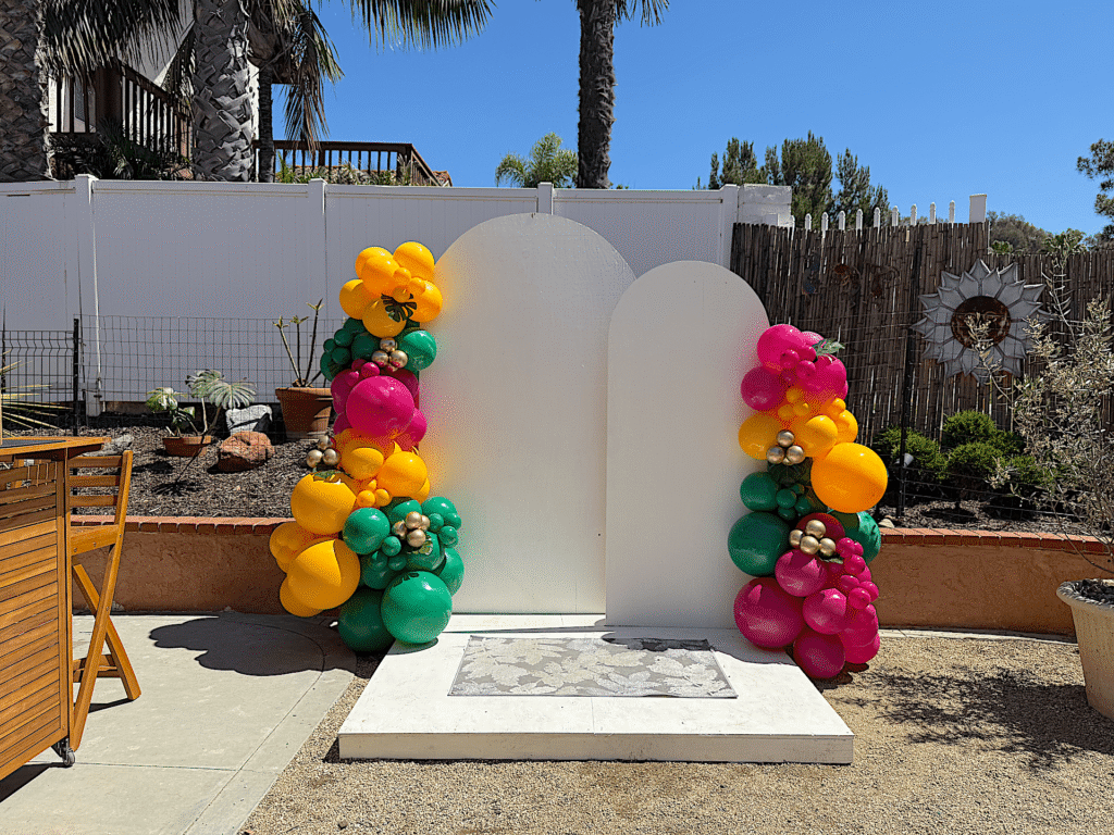 Tropical Balloon Installation in San Clemente