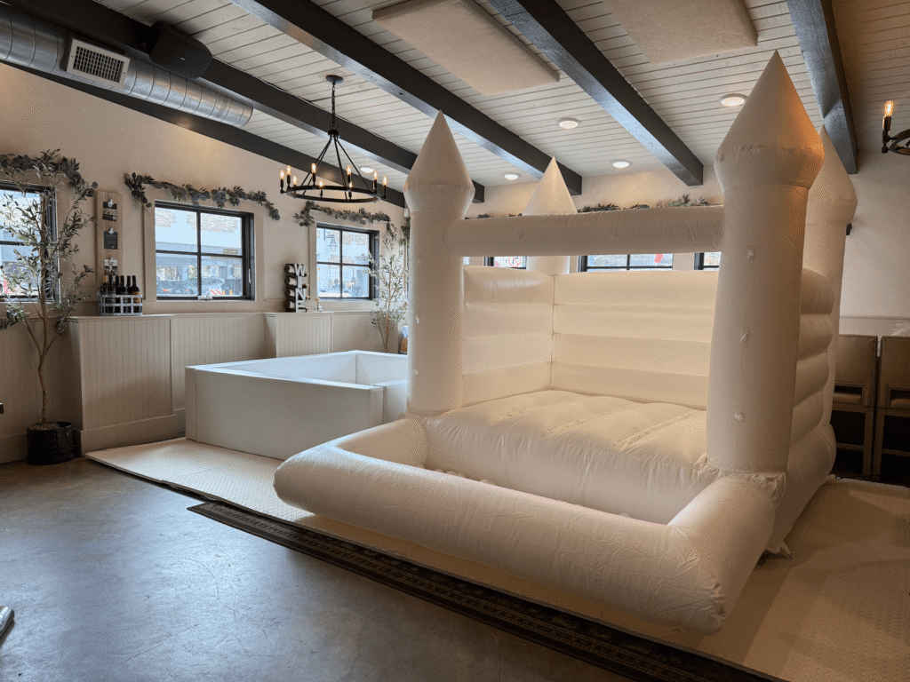 Bounce House at Wedding