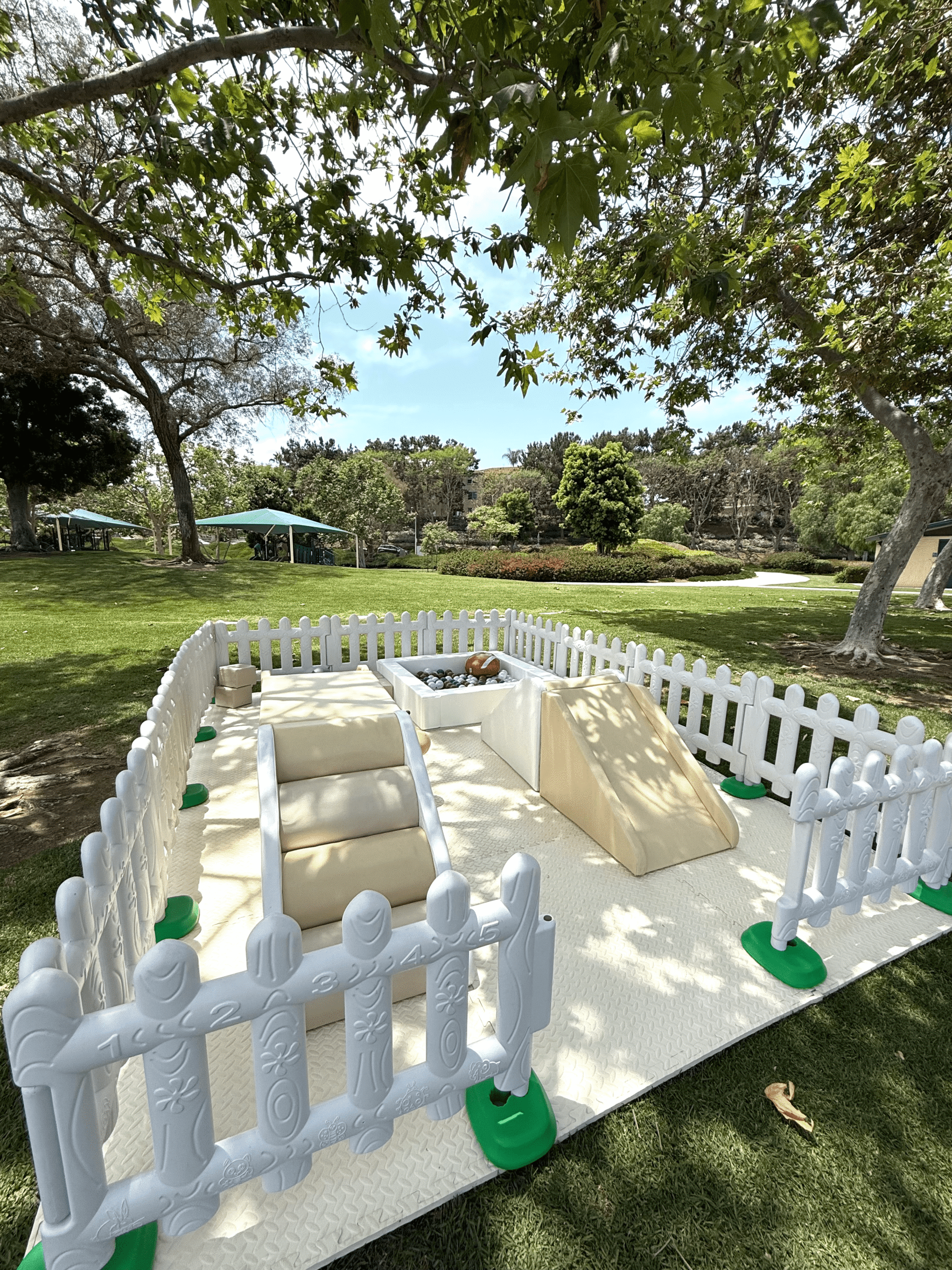 Soft Play Beige at a park