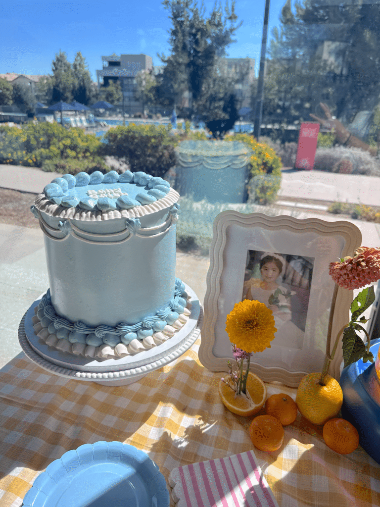 caleb baby shower cake