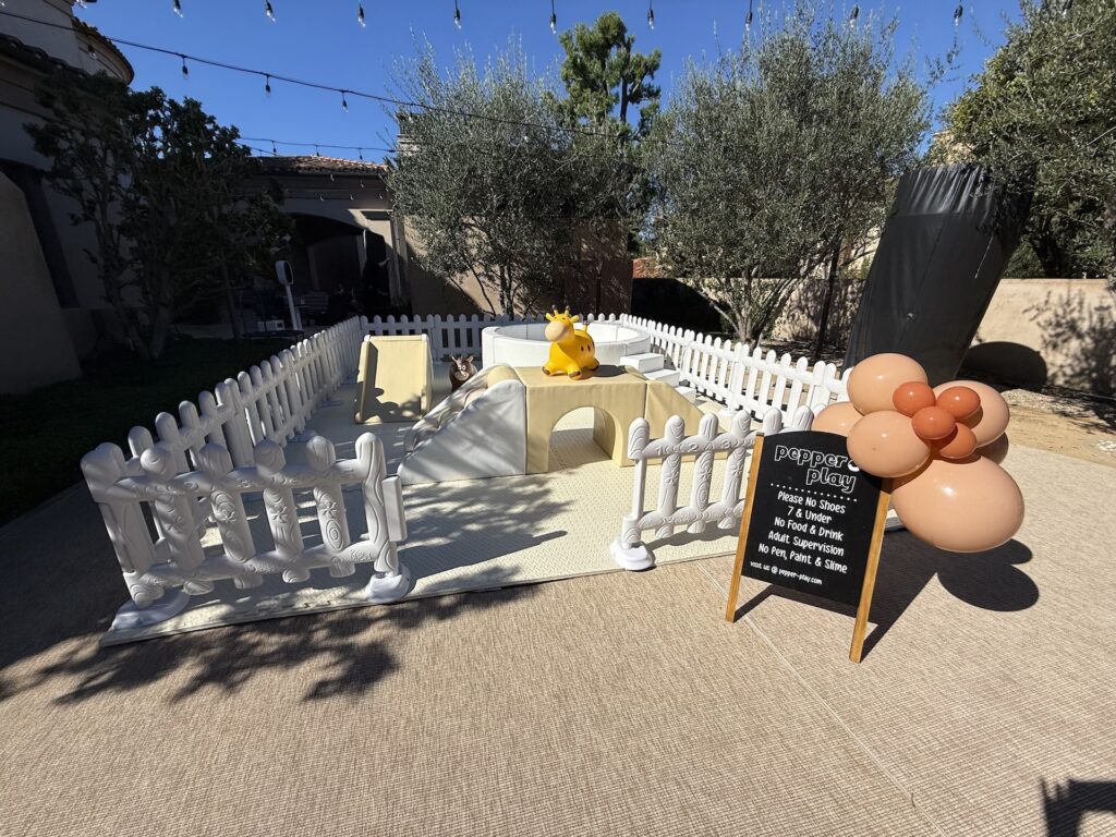 Beige Soft Play Set in Newport Coast
