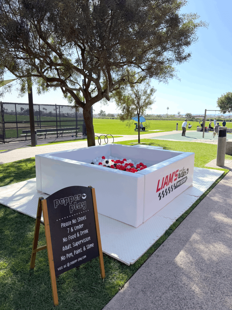 Liam's Pit Stop at the Park