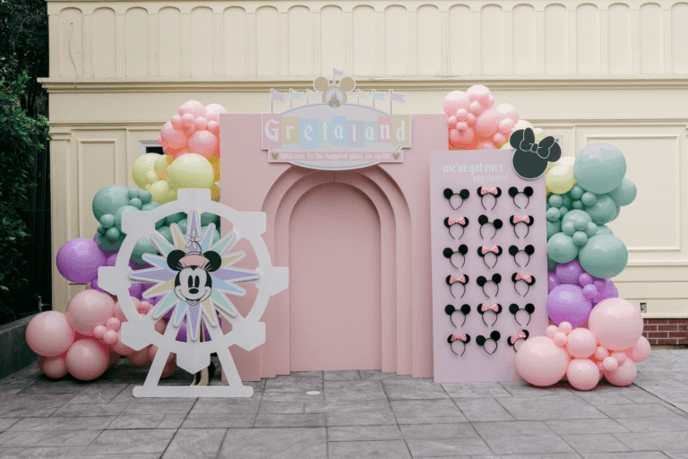 Disney Party Full Balloon Installation